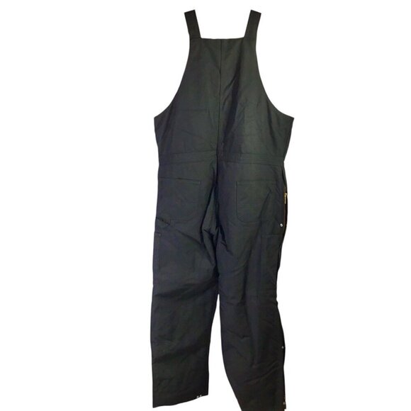 Carhartt Extremes Yukon Artic R33 Insulated Quilted Bib Overalls 40 X 34 Black - Picture 2 of 9